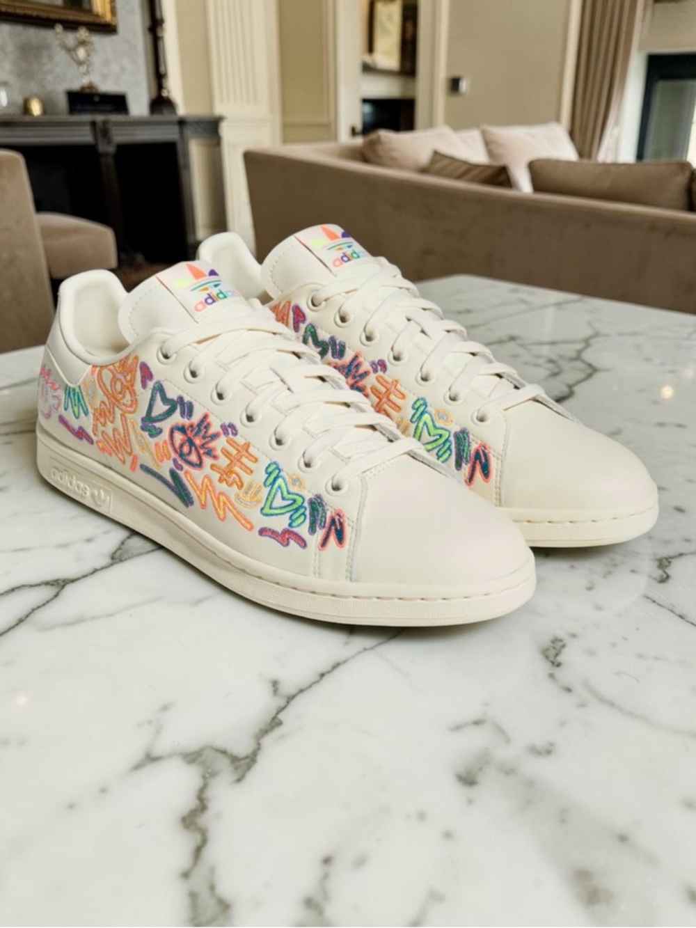 Adidas Stan Smith Pride Kris Andrew Small Size 8